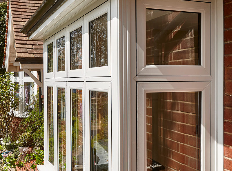uPVC and aluminium double glazed windows